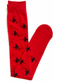 Banned Boo Ghost Socken Rot