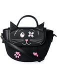 Banned Neko Cat Tasche Schwarz