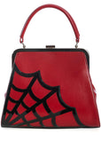 Banned Twilight Time Spiderweb Tasche Burgend