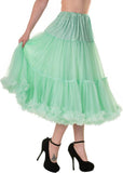 Banned 50's Petticoat Lang Mintgrün