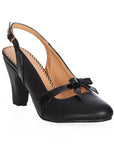 Banned Christy 50's Slingback Pumps Schwarz