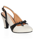 Banned Christy Slingback 50's Pumps Creme