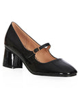 Banned Annie Patent Mary Jane 60's Pumps Schwarz