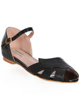 Banned Glamorous Gliders 50's Sandalen Schwarz