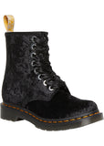 Dr. Martens 1460 Velvet Vegan Stiefel Schwarz