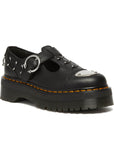 Dr. Martens Bethan Hardware Nappa Platform Leder Mary Janes Schwarz