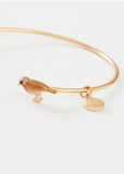 Fable England Robin Bangle Armband Gold