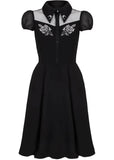 Hell Bunny Roesia Kleid Schwarz