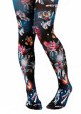 Irregular Choice x Transformers Intergalatic Transformer Leggings Navy Schwarz