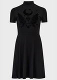 Killstar Foxglove Kleid Schwarz