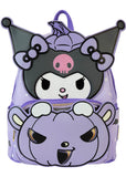 Loungefly Sanrio Kuromi Pumpkin Rucksack Lila