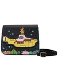 Loungefly The Beatles Yellow Submarine Schoudertas Schwarz