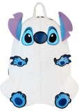 Loungefly Disney Stitch Ghost Cosplay Rucksack Weiß