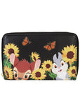 Loungefly Disney Bambi Sunflower Friends Portemonnaie