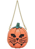 Vendula London  I-Scream Truck Pumpkin Cat Tasche Orange