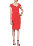 Jolie Moi Hedy Bleistiftkleid Rot